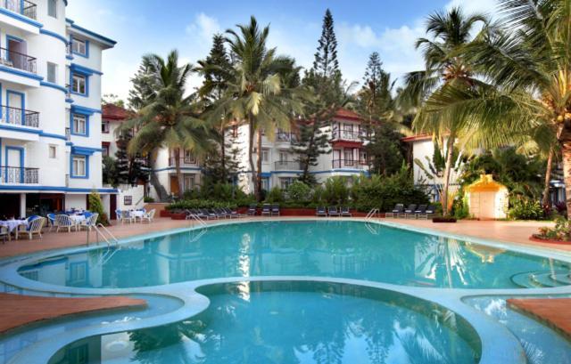 Monterio Hotel Baga Bagian luar foto
